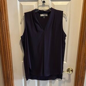 Jones Studio Purple Sleeveless Blouse